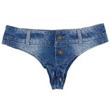 Sexy Summer Beach Low-Waist Denim Pant Pants Short Shorts 62031#