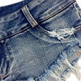 Summer Fashion Sexy Low Waist Jeans Short Shorts 88798