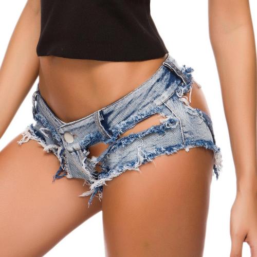 Summer Sexy High-Waist Jeans Pant Pants Short Shorts 86273#