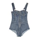 Women Sexy Summer Jeans Bodysuits Bodysuit Outfit Outfits 66576#