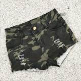 Summer Women Sexy Camouflage Short Shorts Pant Pants 62536#