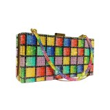 Women's Clutch Bag Purses and Handbags Rainbow Diamond Handband