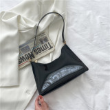Fashion Solid Color Transparent Handbag Handbags 25657283