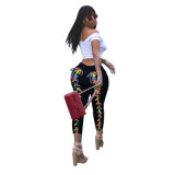 New Style Women's Fashion High Waist Jeans Pant Pants X112738