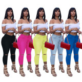 New Style Women's Fashion High Waist Jeans Pant Pants X112738