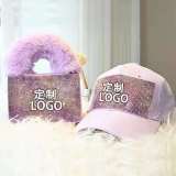 New Full Diamond Plush Women's Handbags Hats PS-813142