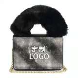 New Full Diamond Plush Women's Handbags PS-813142