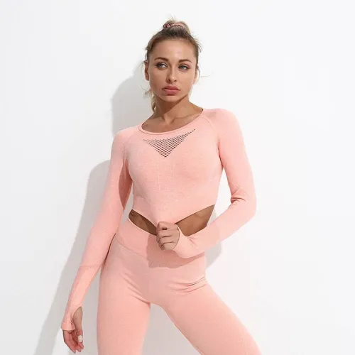 Women Seamless Yoga suits Jogging Suits Tracksuits Tracksuit Outfits MT01526