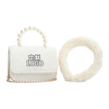 Fashion Faux Fur Handbag Handbags Headband Headbands PS-810112