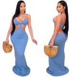 BK21D0077261 Sexy Bandage Backless Dress Dresses CY131526