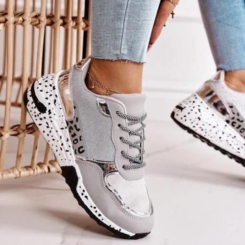 Fashion Women's Leopard Print Sneaker Sneakers