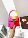 Fashion Gradient Color Jelly Handbag Handbags