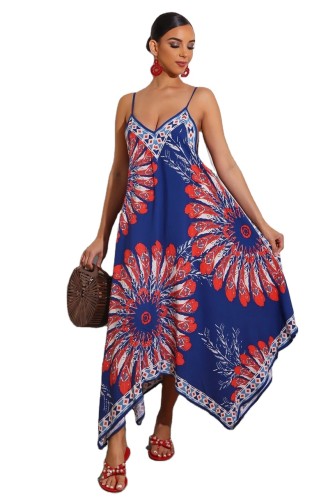 Clothes manufacturer cheap wholesale African Dashiki designs print styles long maxi dresses for women  843243