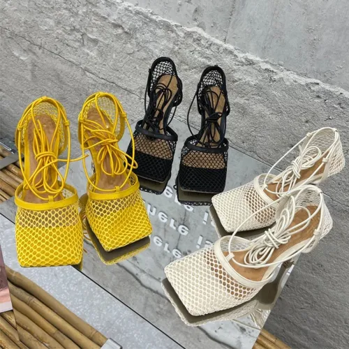 Women Pumps Thin High Heels Sexy Sandals 97910-89