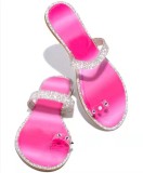 Fashion Rivet Colorful Diamond Sandals