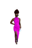 Women Solid Color Dress Dresses 211627