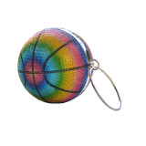 Fashion Colorful Basketball Diamond Handbags DNX2098109