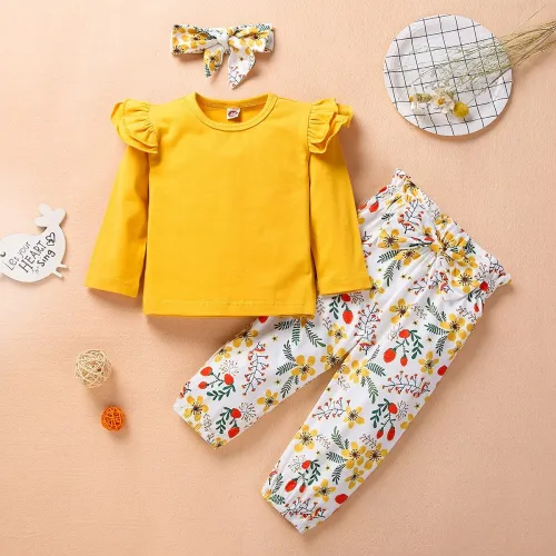 Baby Pleated Long Sleeve Bodysuits Bodysuit Outfit Outfits