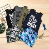 Summer Boys Letter Print Bodysuits Bodysuit Outfit Outfits
