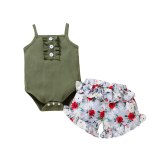 Summer Baby 2Pcs Bodysuits Bodysuit Outfit Outfits