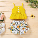 Kids Flower 2 Piece Bodysuits Bodysuit Outfit Outfits