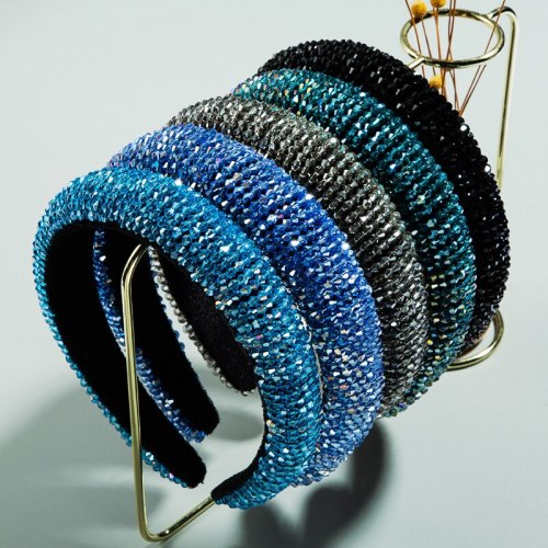 Women Handmade Crystal Rhinestone Headband Headbands FG35364-xin