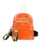 Transparent PVC Jelly Color Women Backpacks Handbags 693849