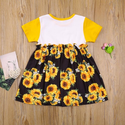 Summer Sunflower Printing Bodysuits Bodysuit Outfit Outfits