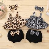 Summer Sleeveless Leopard Letter Print Bodysuits Bodysuit Outfit Outfits
