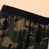 Boy's Camouflage 3-Piece Bodysuits Bodysuit Outfit Outfits