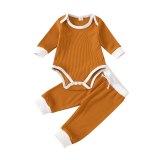 Baby Boys Girls Knitted Long Sleeve Bodysuits Bodysuit Outfit Outfits L26172