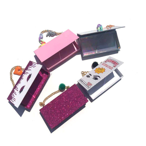 Fashion Rectangle Eyelash Box Boxes