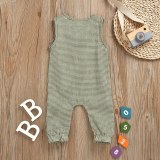 Baby Girls Boys Fashion Summer Print Sleeveless Bodysuits Bodysuit Outfit Outfits L8495