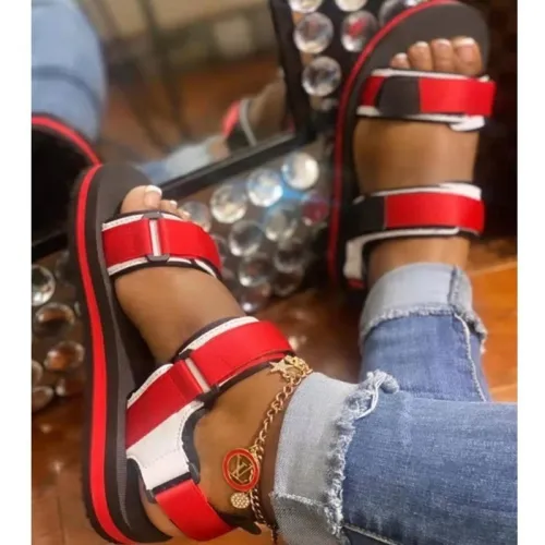 Summer Women's Open Toe Simple Outdoor Sandals