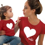 Family T Shirt Mother Daughter Clothes Mommy And Me Top Tops 201526