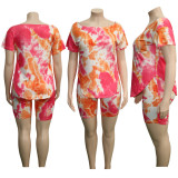 Summer Women Tie Dye Printing Bodysuits Bodysuit Outfit Outfits P504859