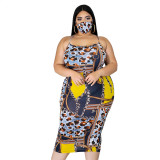 Women Leopard Sexy Dress Dresses P504657