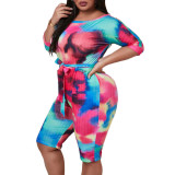 Fashion Tie Dye Printing Bodysuits Bodysuit Outfit Outfits P501021