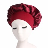 Fashion Satin Bonnet Cap Night Sleep Bonnets TJM-30112