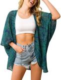 Women's Printed Seaside Sunscreen Shirt Shawls LWZ00991010
