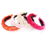 Fashion Solid Color Twist Women Headband Headbands 603748