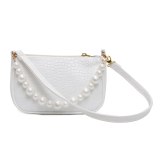 Women Leather Solid Color Chain Handbags 975364