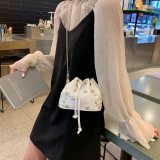 Women Lace Crossbody Bucket Shoulder Handbags