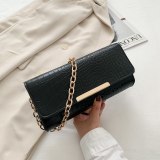 Fashion Crocodile Pattern PU Leather Shoulder Pocket Handbags 3329310