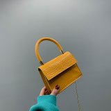 Fanshion Women PU Flap Chains Shoulder Handbags 756172