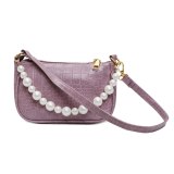 Women Leather Solid Color Chain Handbags 975364
