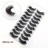 Fashion 3D 10 Pairs Natural Faux Eyelases 3DF05566