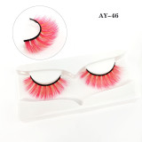 Fashion Colorful Faux Eyelashes AY7485