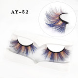 Fashion Colorful Faux Eyelashes AY7485