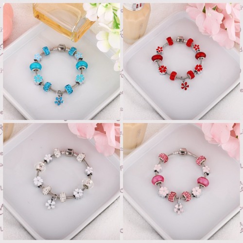 Fashion Daisy Flower Bracelet Bracelets S00314